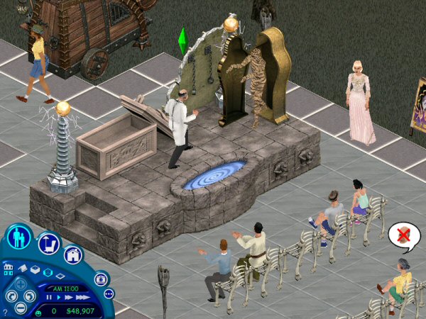 The mummy trick