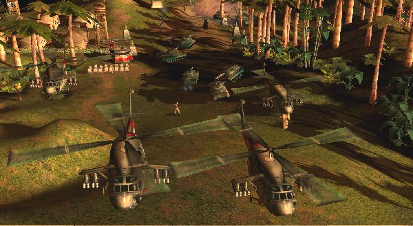 Choppers move out