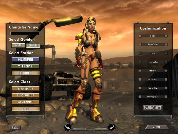 Character creator