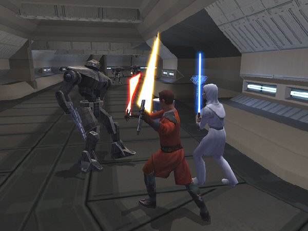 Tough looking droid