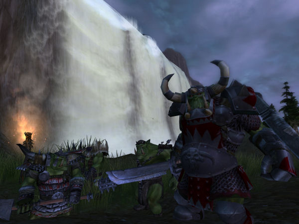 Orc and sword