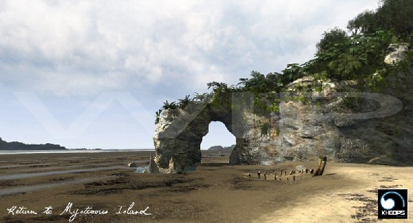 The beach