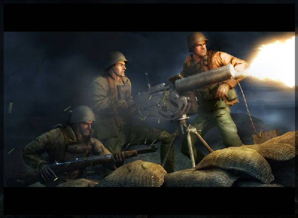 Machine gun nest