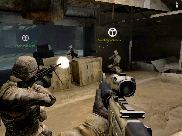 Warehouse battle