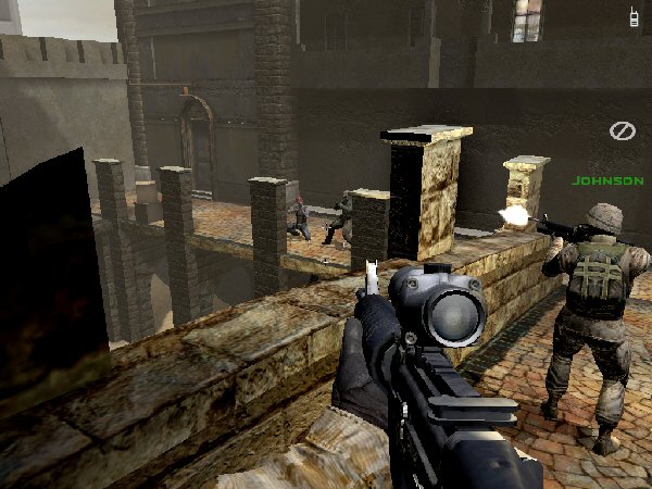 Battle on a bridge