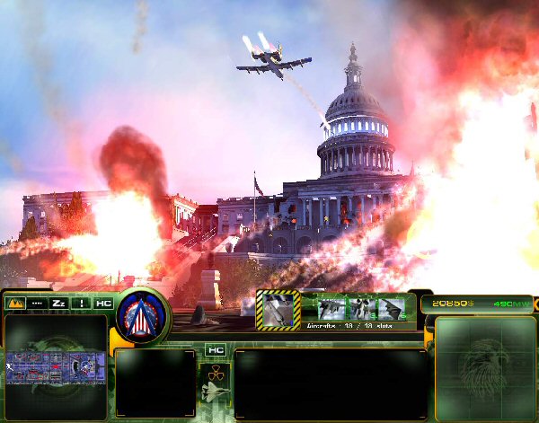 Capitol under fire