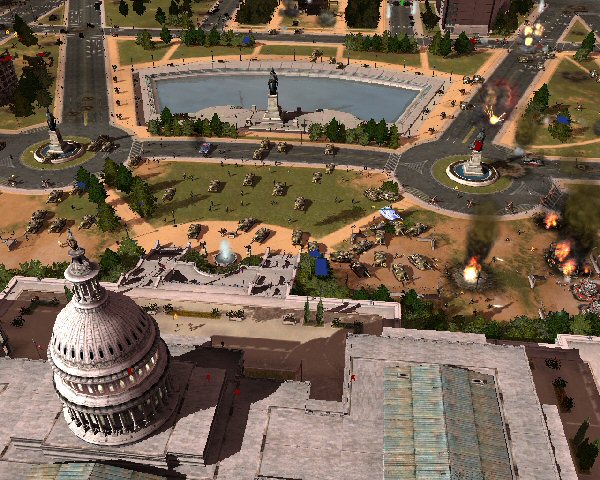 Siege at the capitol steps