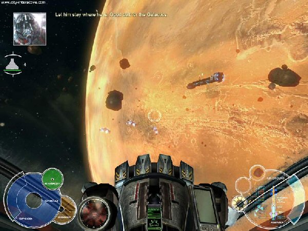 In orbit