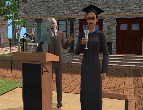 Graduation toast