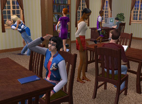 Too much noise in the library