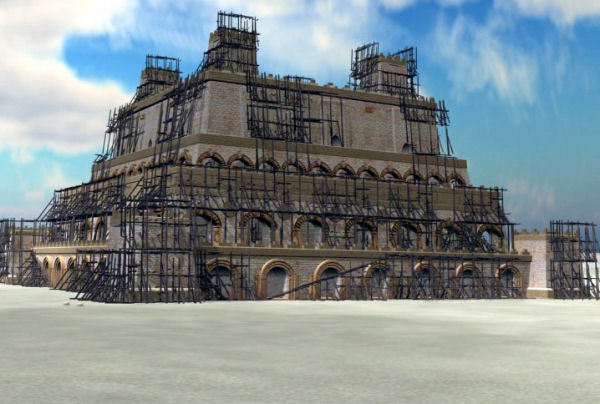 Gardens under construction