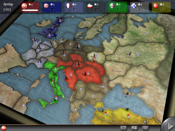 Europe, 1901