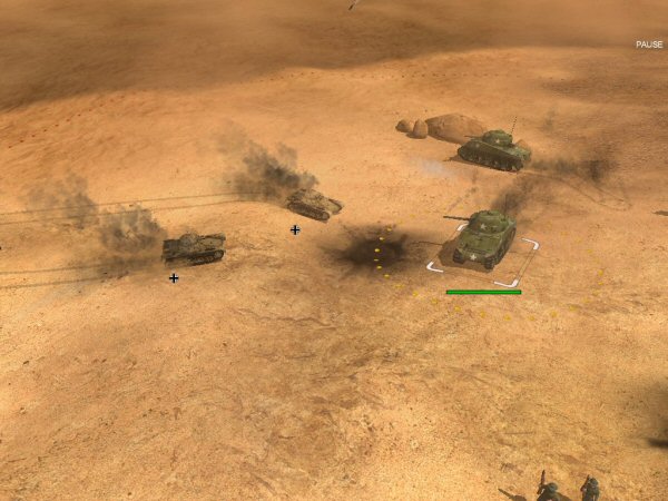 Desert standoff