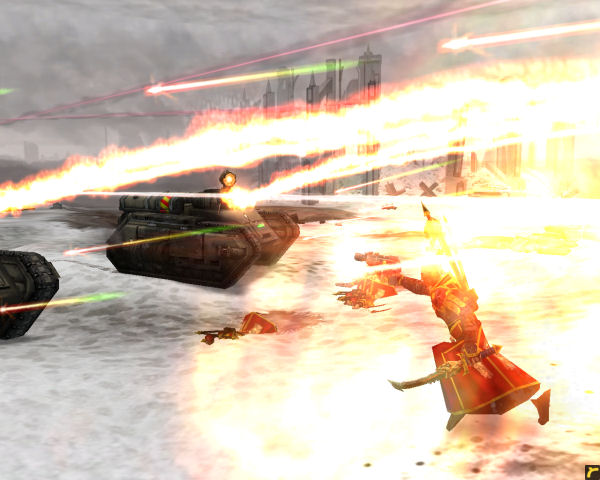 Under heavy fire