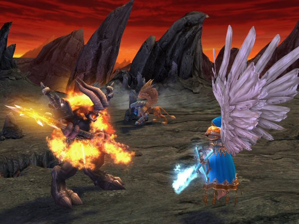 Angel vs devil