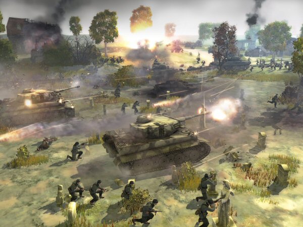 German assault