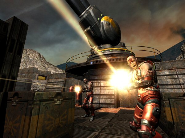 Strogg Marines on defense