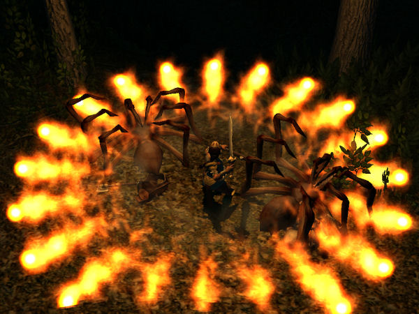 Spell fire