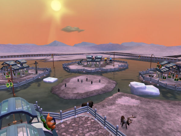 Sky tram islands