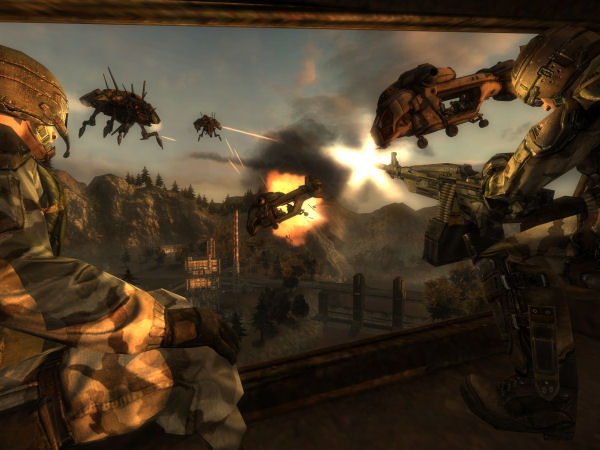Flight of the bumblebees