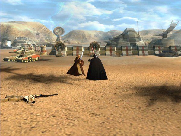 Duel in the sand