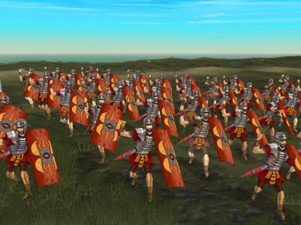 Romans attack