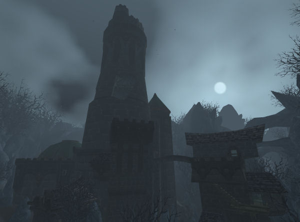 Moonlit tower