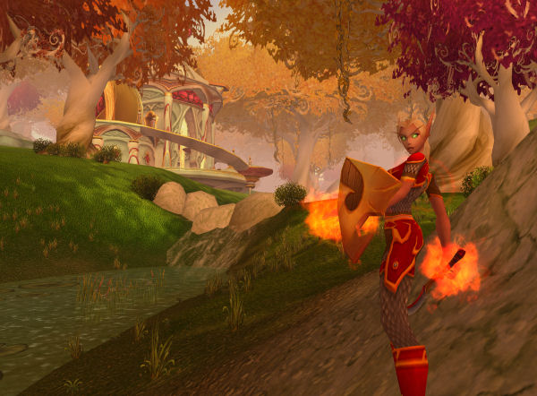 Blood elf in Eversong