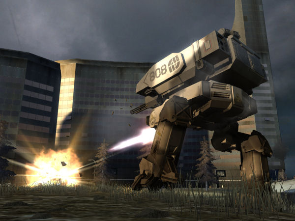 Mech battle