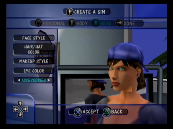 Create a female sim