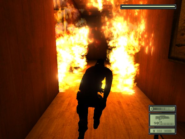 Wall of flames