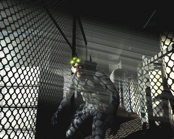 Caught in the light