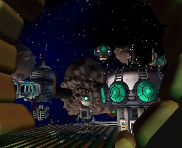 Clank in space