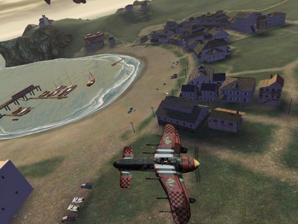 Flying low