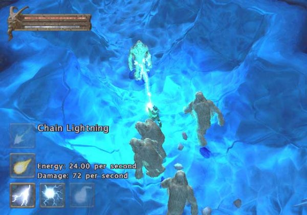 Ice cavern