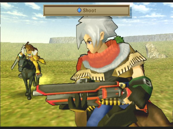 Shooting from horseback