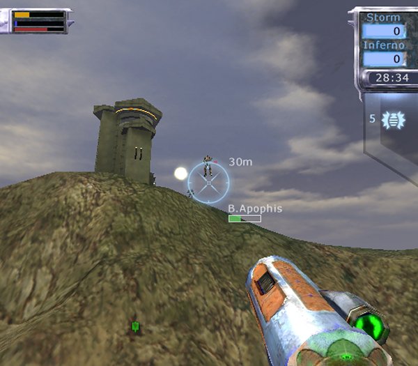 Aiming at an enemy