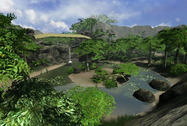 Jungle scene
