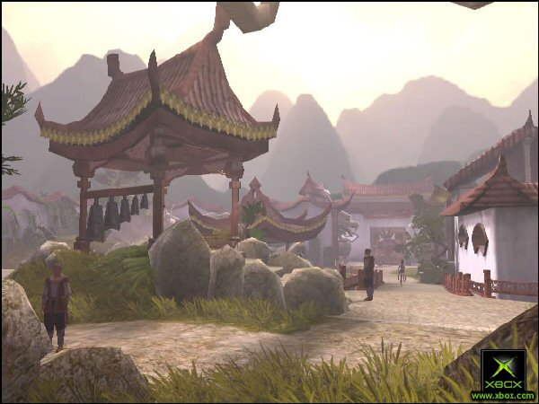 Peaceful village