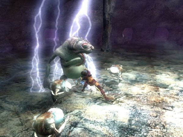 Lightning strike