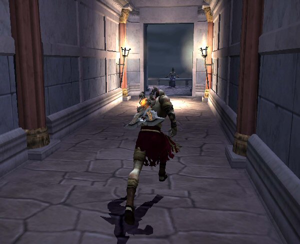 Dark hallway