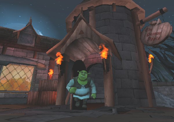 Shrek Playstation Game\