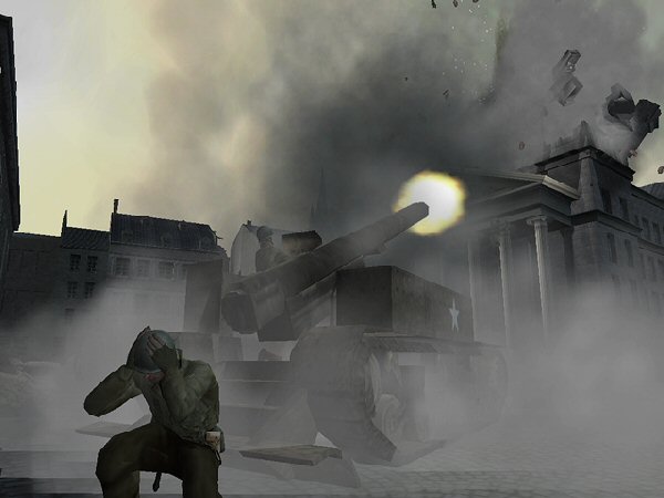 Artillery fire