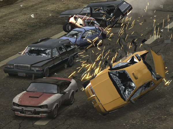 Plowing through traffic