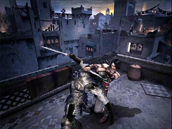 Rooftop battle
