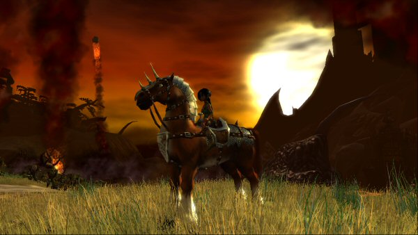 Lone rider