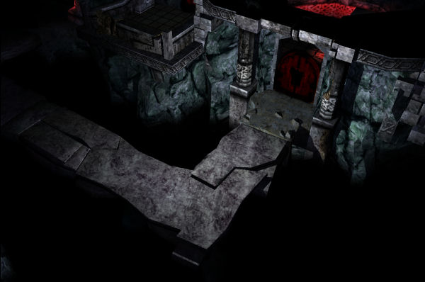 Dark corridor