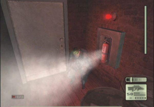 Broken extinguisher