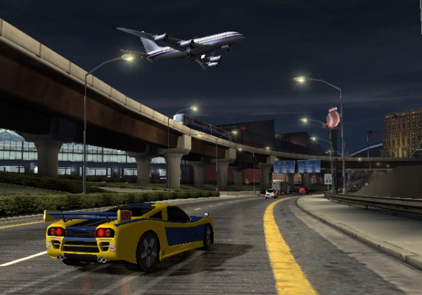 At the airport