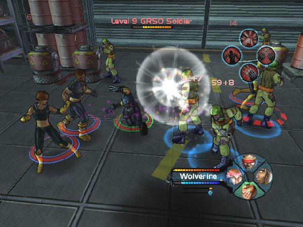 Wolverine and team tear through GRSO soldiers